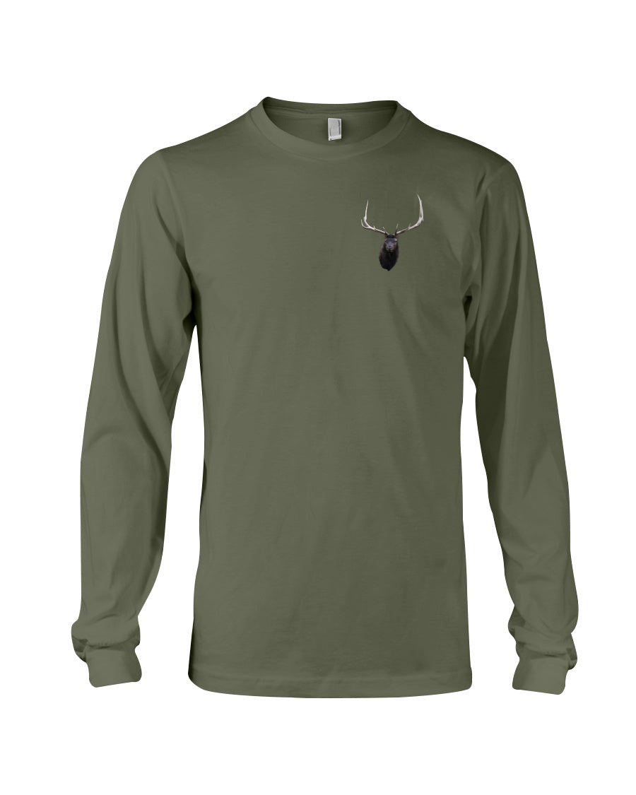 Elk, Wyldlife for Tomorrow, Moss Apparel, Long Sleeve T-Shirt
