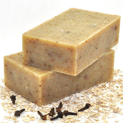 Spiced Oatmeal Bar Soap, Certified Organic