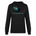 Flying Long Sleeve Hoodie Shirt - heather black