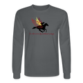 Flying Long Sleeve T-Shirt - charcoal