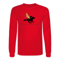 Flying Long Sleeve T-Shirt - red