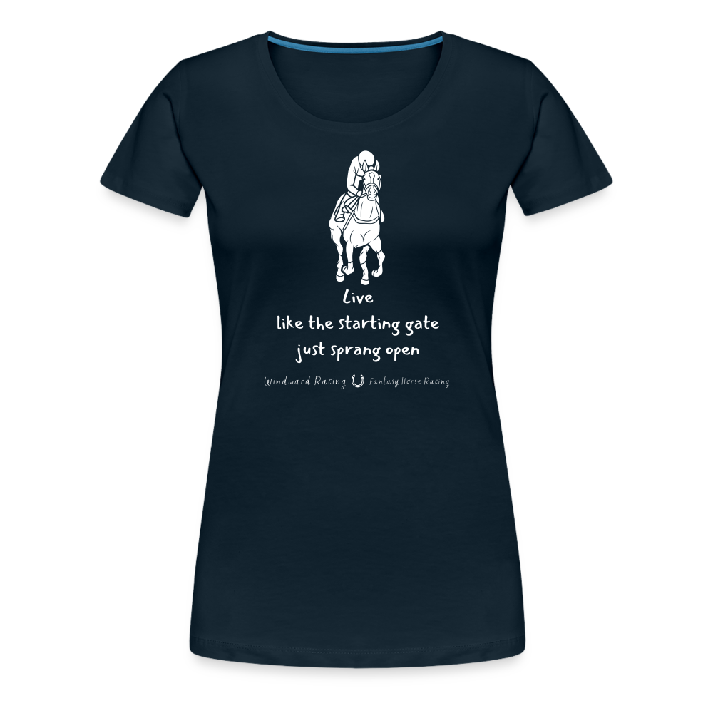 Live Premium Tee - deep navy