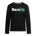 Barn Rat Kids' Premium Long Sleeve T-Shirt - black