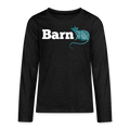 Barn Rat Kids' Premium Long Sleeve T-Shirt - charcoal grey