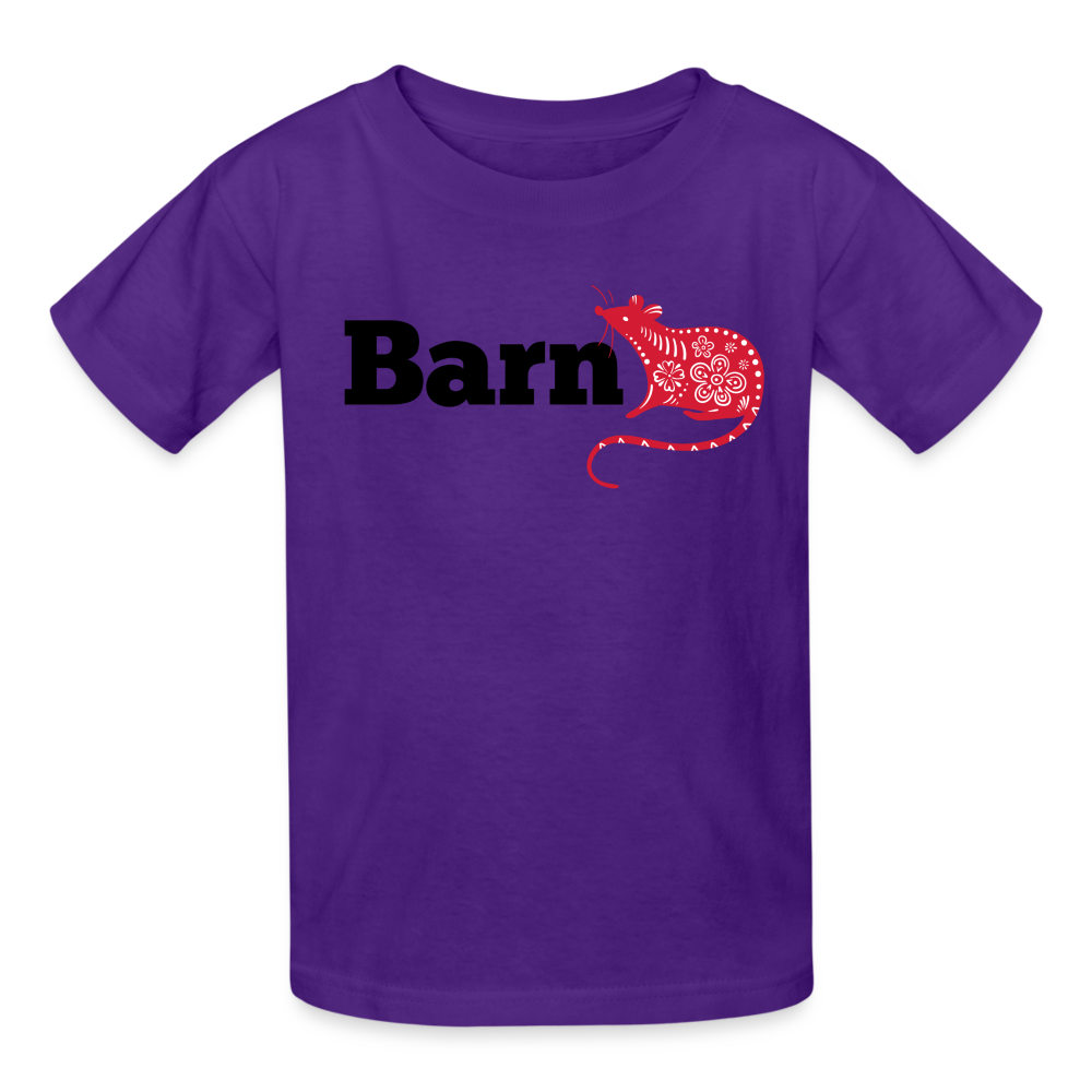 Barn Rat Youth Ultra Tee - purple