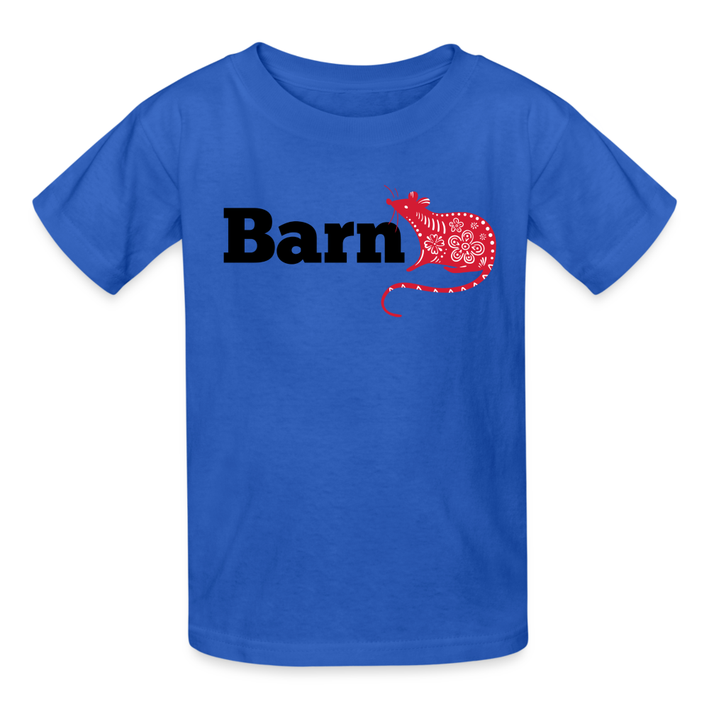 Barn Rat Youth Ultra Tee - royal blue