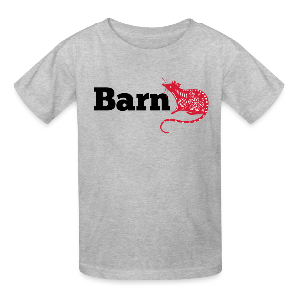 Barn Rat Youth Ultra Tee - heather gray