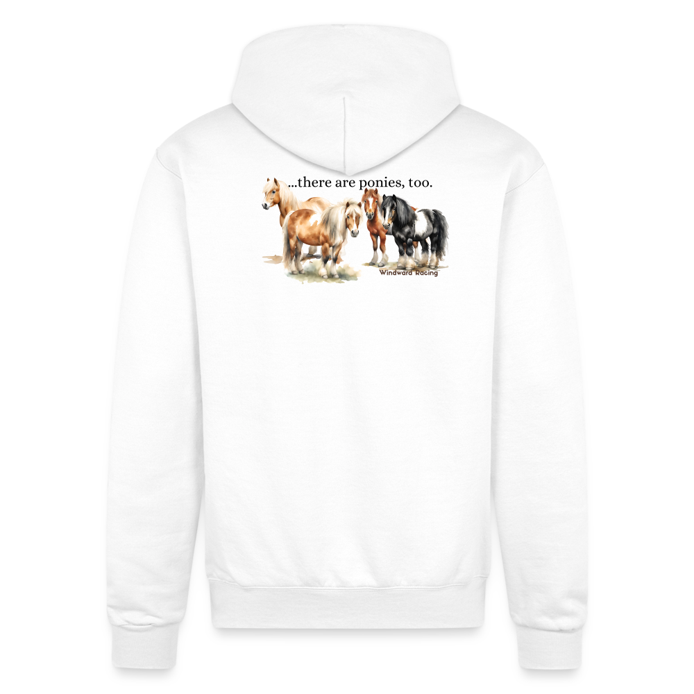 More to Life Powerblend Hoodie - white