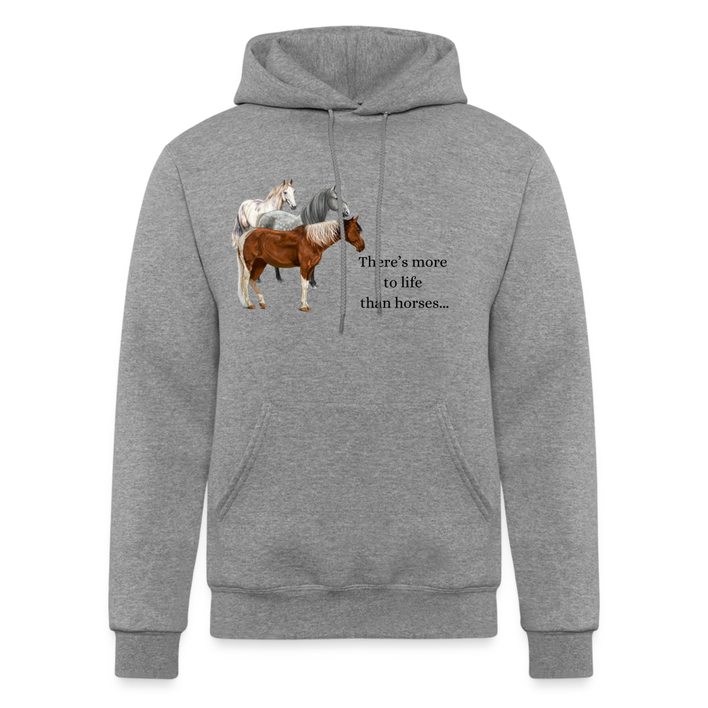 More to Life Powerblend Hoodie - heather gray