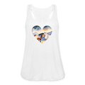 Country Couple Flowy Tank-Women's - white