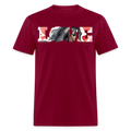 Love Classic Tee - burgundy