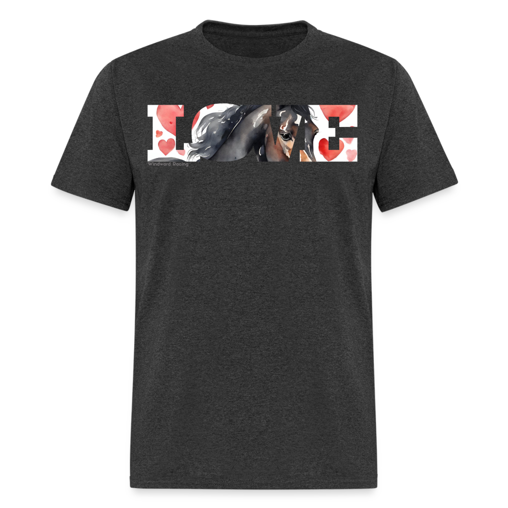 Love Classic Tee - heather black