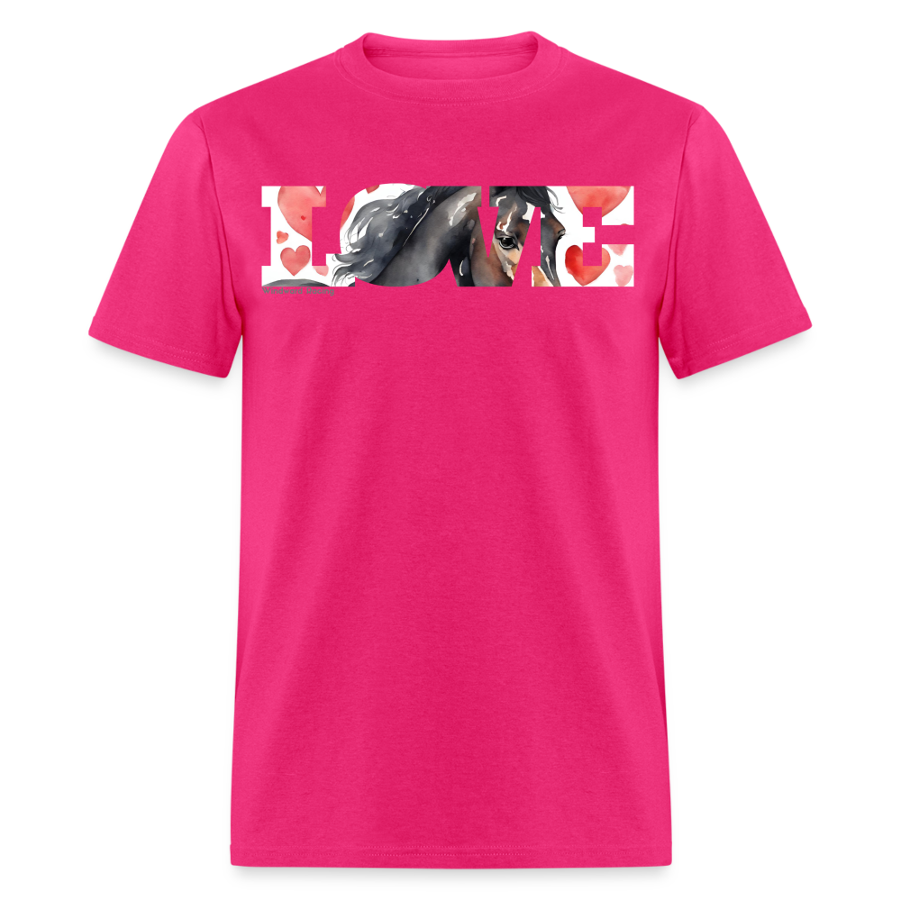 Love Classic Tee - fuchsia