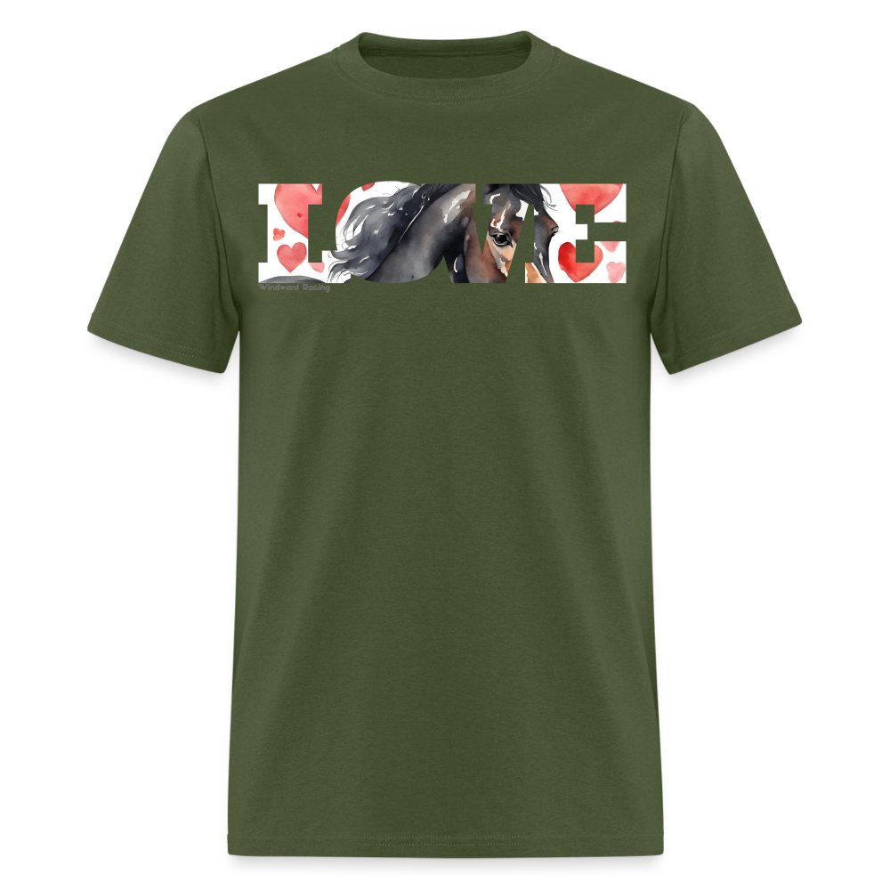 Love Classic Tee - military green