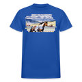 Painted Horse Ultra Tee - royal blue