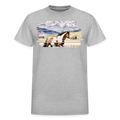 Painted Horse Ultra Tee - heather gray