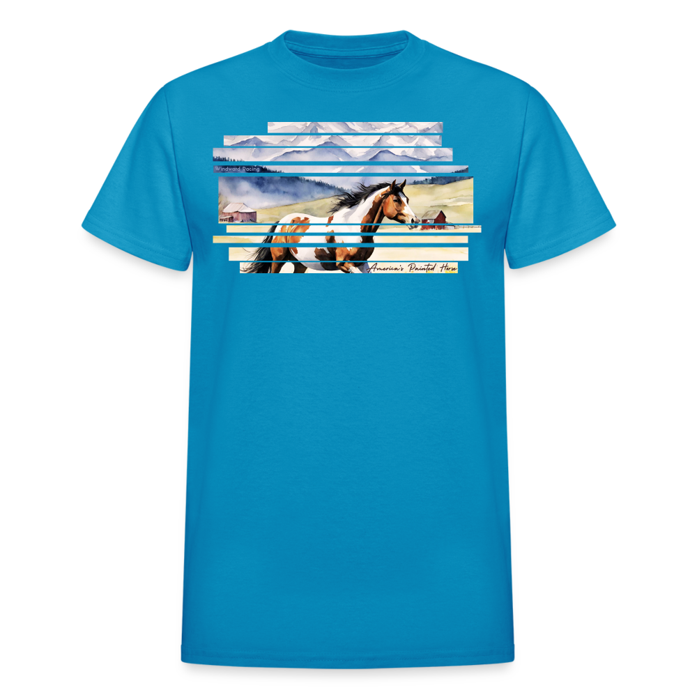 Painted Horse Ultra Tee - turquoise