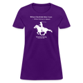 I Soar Tee-Women's - purple