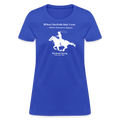 I Soar Tee-Women's - royal blue