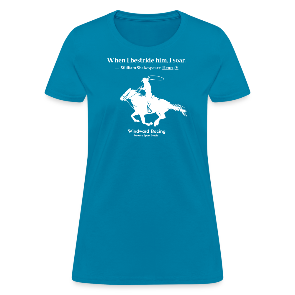 I Soar Tee-Women's - turquoise