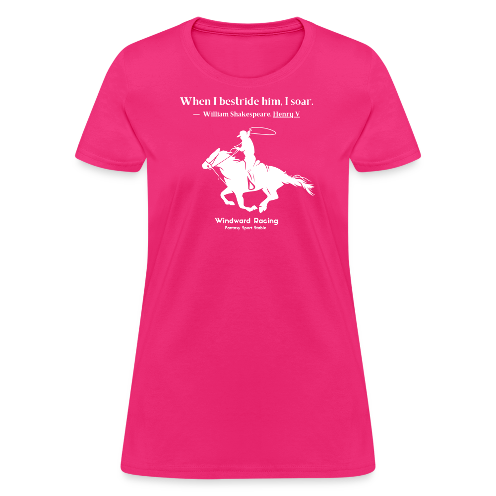 I Soar Tee-Women's - fuchsia