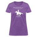 I Soar Tee-Women's - purple heather