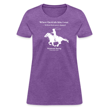 I Soar Tee-Women's - purple heather