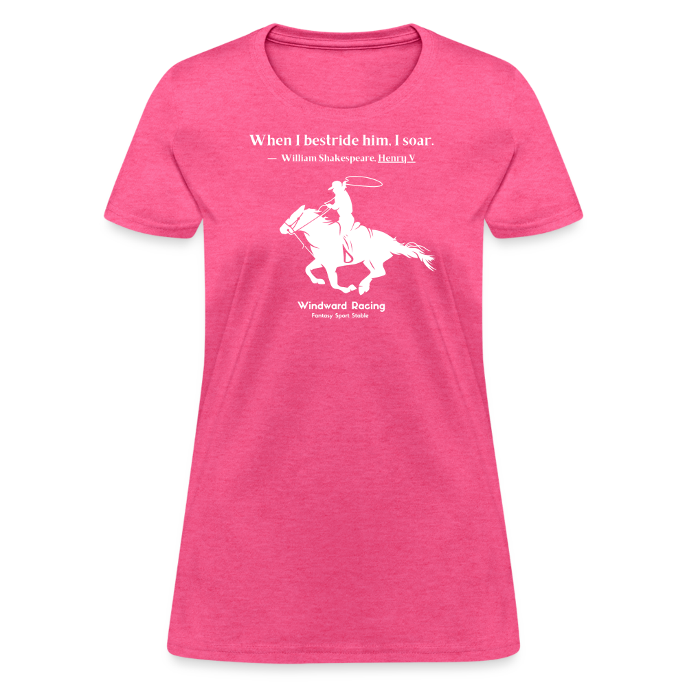 I Soar Tee-Women's - heather pink