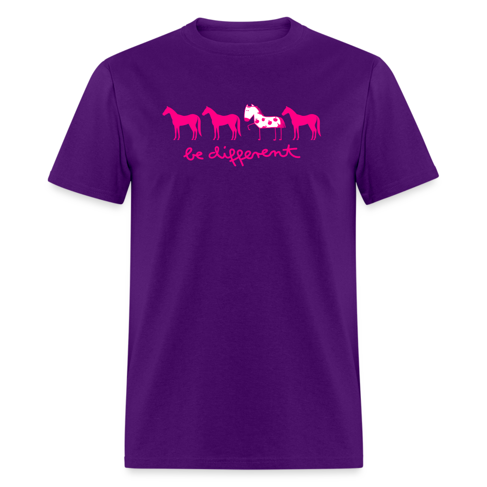 Be Different Tee - purple