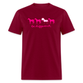 Be Different Tee - burgundy