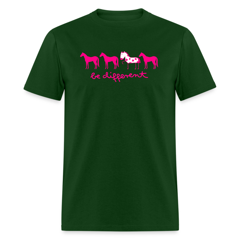 Be Different Tee - forest green