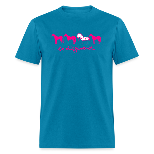Be Different Tee - turquoise