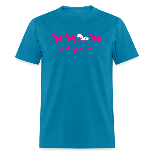 Be Different Tee - turquoise