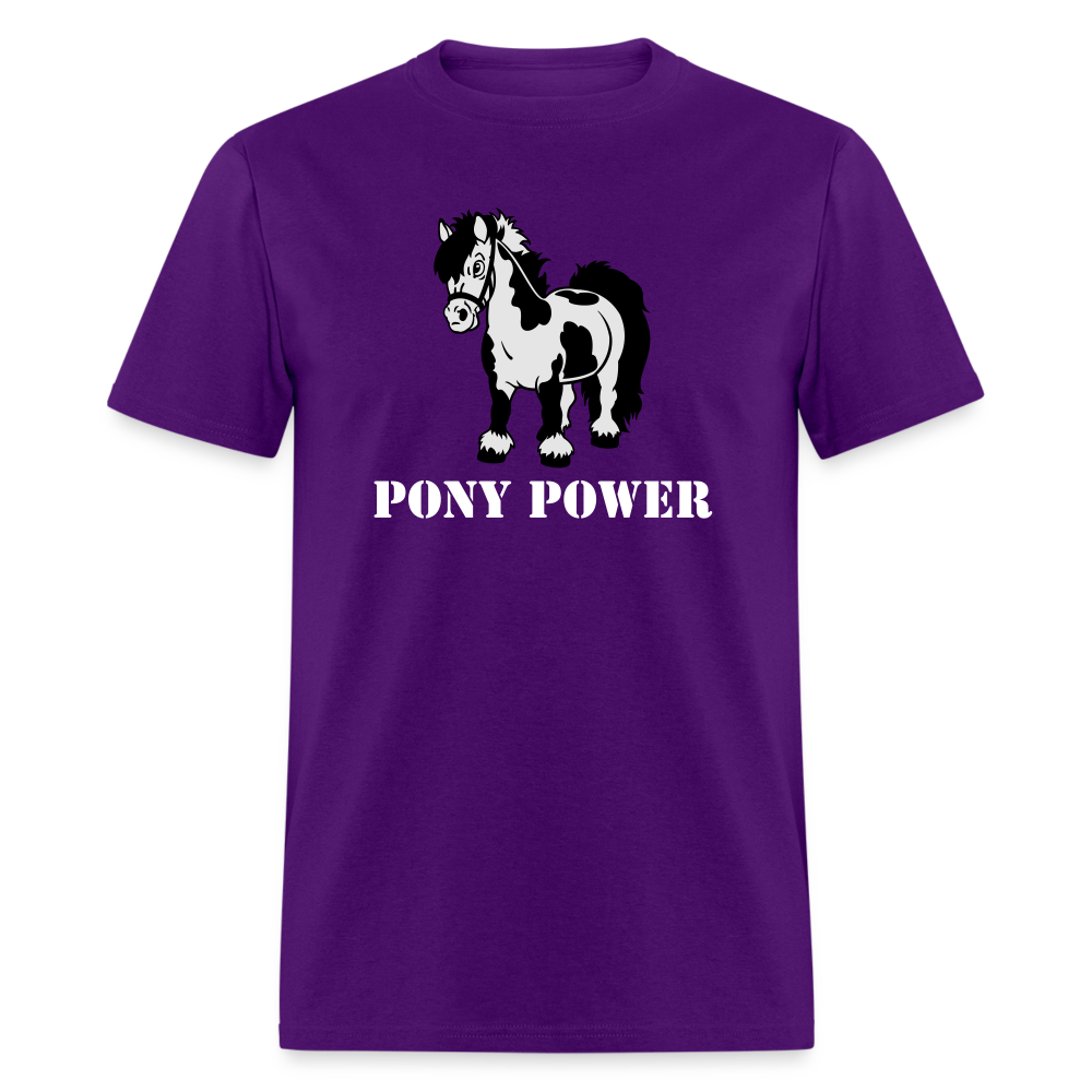 Pony Power Tee - purple