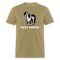 Pony Power Tee - khaki