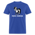 Pony Power Tee - royal blue