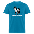 Pony Power Tee - turquoise