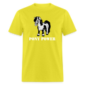 Pony Power Tee - yellow