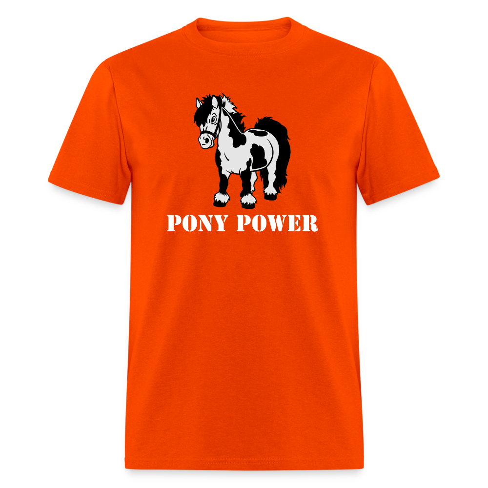 Pony Power Tee - orange