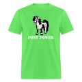 Pony Power Tee - kiwi