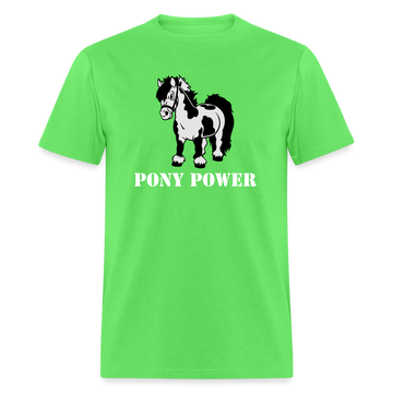 Pony Power Tee - kiwi