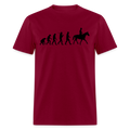 Evolve Unisex Classic Tee - burgundy