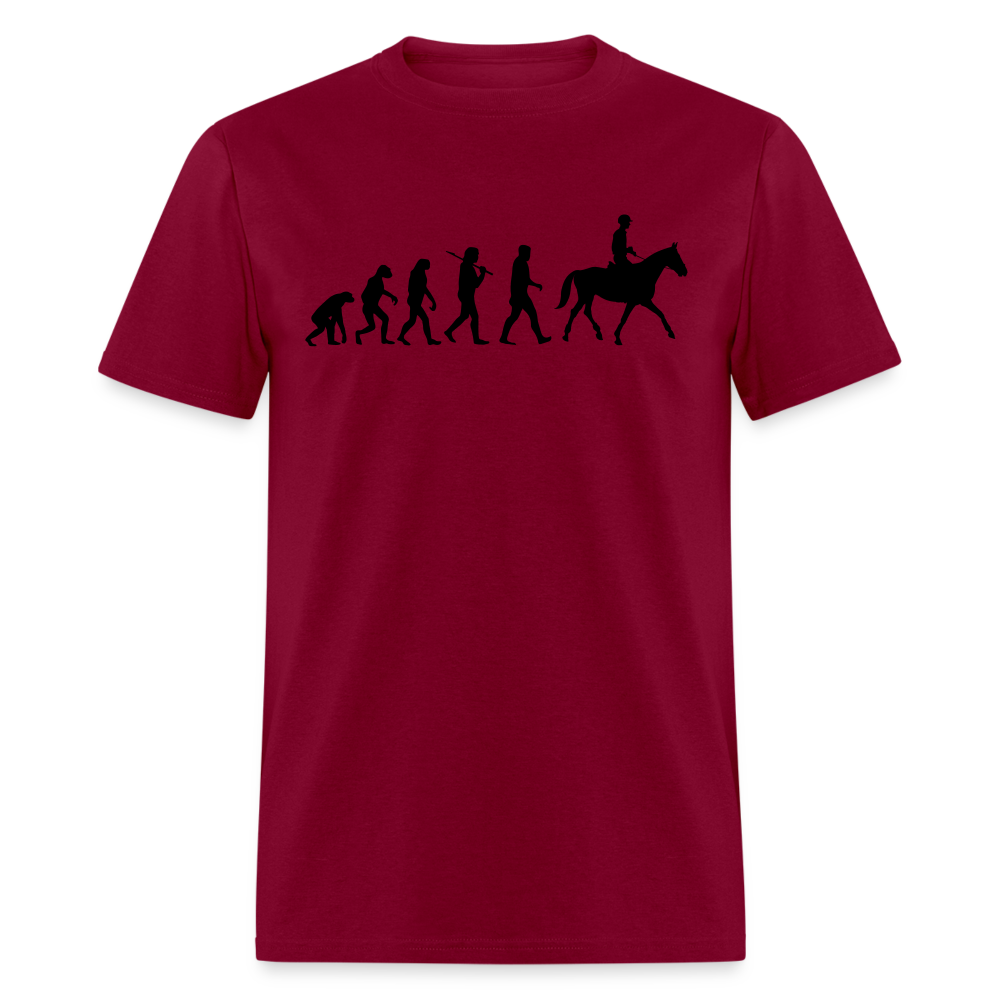 Evolve Unisex Classic Tee - burgundy