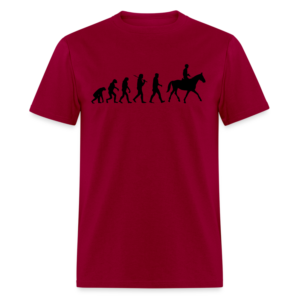 Evolve Unisex Classic Tee - dark red